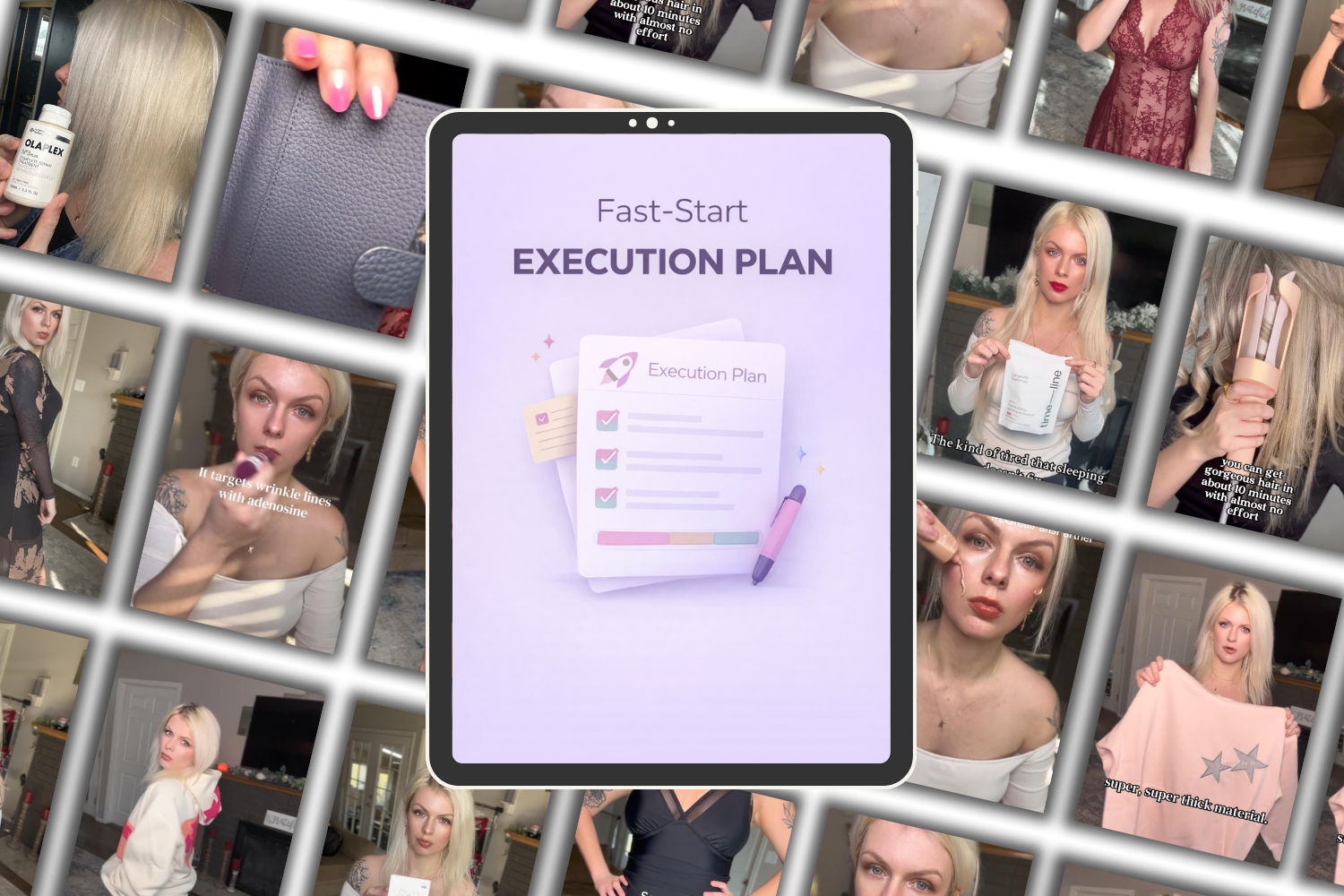 Fast-Start Execution Plan mockup